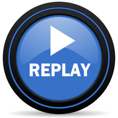 Poster - replay icon