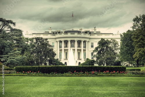 Fotomural La Casa Blanca en Washington DC, Oficina Ejecutiva del Presidente de los Estados