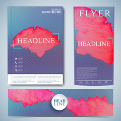 Poster - Modern template layout brochure, magazine, flyer, booklet, cover