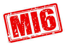 MI6 Red Stamp Text
