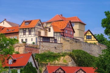 Canvas Print - Quedlinburg Muenzenberg 01