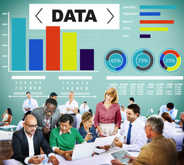 Poster - Data Analytics Chart Performance Pattern Statistics Information