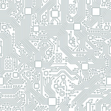 Technology Abstract Motherboard Illustration Background