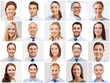 © Syda Productions - collage with many business people portraits