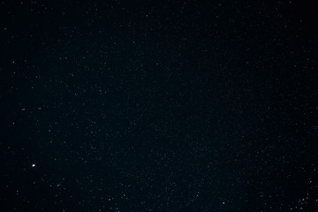 Natural Real Night Sky Stars Background 