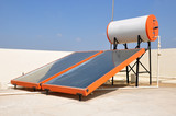 Fototapeta  - Solar Water Heater in Bangalore, India.