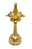 Fototapeta  - Traditional oil lamp of South India called Kuthuvilakku.