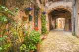 Fototapeta Na drzwi - Corners of Tuscan medieval towns in Italy