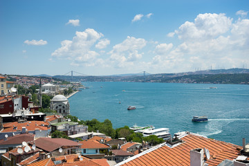 ISTANBUL TURKEY - JUNE 8, 2015: Istanbul, the capital of Turkey,