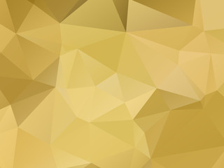 Sticker - Gold Vector Background Triangular 