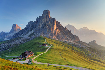 Canvas Print - Passo Giau - Dolomites - Italy