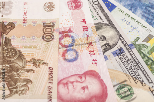 American Dollars European Euro Swiss Franc Chinese Yuan And American Dollars European Euro Swiss Franc Chinese Yuan And