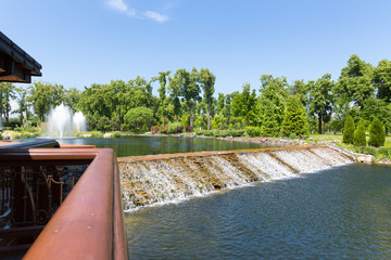 Wall Mural - Beautiful lake