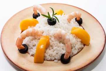 Wall Mural - Ensalada de arroz