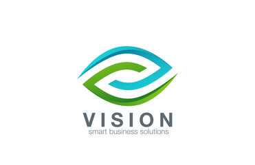 Poster - Eye Logo abstract design vector template...Business Technology v