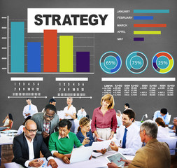 Poster - Strategy Plan Marketing Data Ideas Innovation Concept