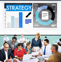Poster - Strategy Plan Marketing Data Ideas Innovation Concept