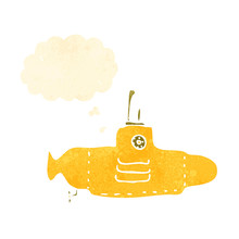 Cartoon Yellow Submarine