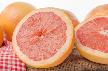 Poster - Fresh grapefruits