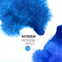 Poster - Abstract watercolor background. 