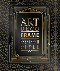 Wall Mural - art deco geometric