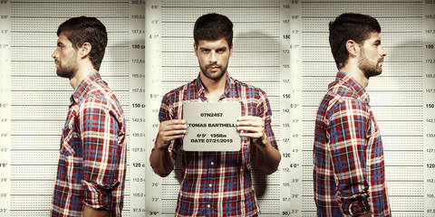 Serial killer mug shot