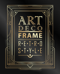 Wall Mural - art deco geometric