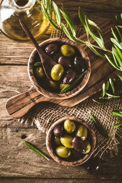 Fototapete -  - Olives on branch