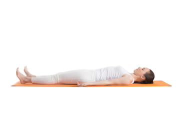 Yoga pose Savasana