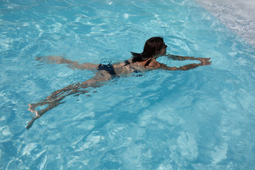 swiming girl woman