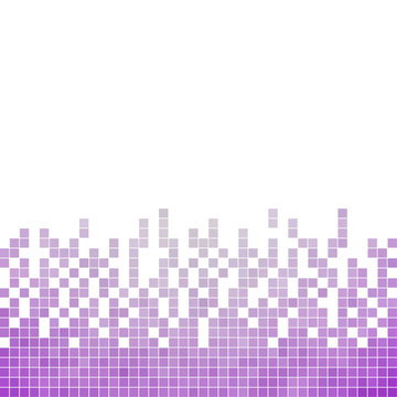 abstract square pixel mosaic background