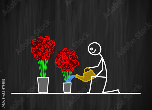 Tafel Mk Blumen Giessen I Buy This Stock Vector And Explore