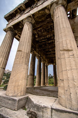 Wall Mural - Temple of Hephaestus in Ancient Agora, Athens, Greece