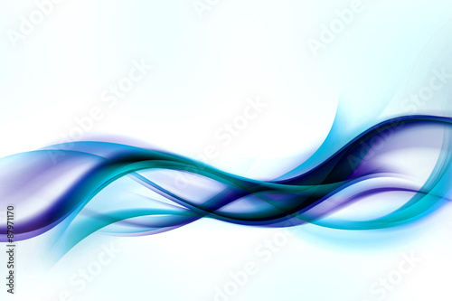 Naklejka dekoracyjna Abstract Wave Background