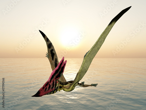 Naklejka na szybę Pterosaur Thalassodromeus