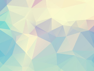 Wall Mural - retro color background triangular shape