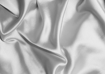 texture of a white silk