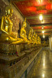 Golden of Buddha statue in temple.