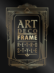 Wall Mural - art deco geometric