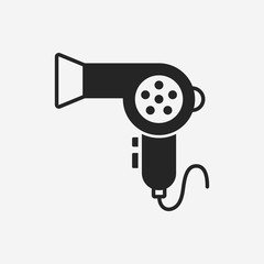 Wall Mural - Hair dryer icon