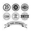© jongjawi - Celebrating 25 - Twenty Five Year Anniversary Badge