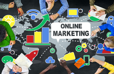 Sticker - Online Marketing Digital Internet Technology Concept