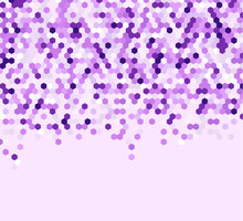 Honeycomb Purple Pattern.