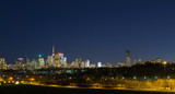 Fototapeta  - Toronto Panoramic at Dusk