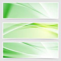 bright ecological web header collection