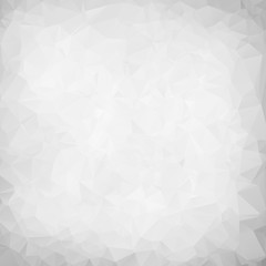 Wall Mural - Abstract white polygon texture