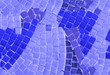 © Alexander Potapov - blue color mosaic abstract seamless bacground
