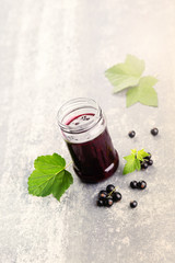 Sticker - blackcurrant jam