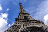 Fototapeta Boho - Tour Eiffel (Eiffel Tower), Champ de Mars in Paris, France.
