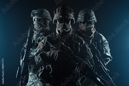 Fotomural paratroopers airborne infantry